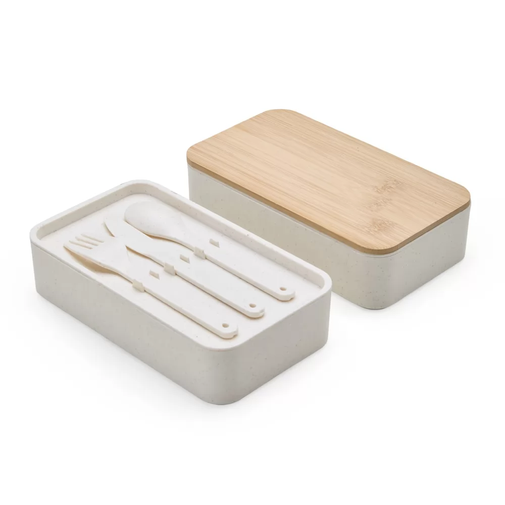 Marmita dupla Fibra Bambu Personalizada