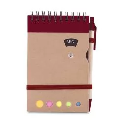 Mini Bloco de Anotações com Caneta e Adesivos Personalizado Mini Bloco de Anotações com Caneta e Adesivos Personalizado