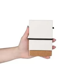Mini Caderno A6 em Capa de Emb. de Leite Personalizado