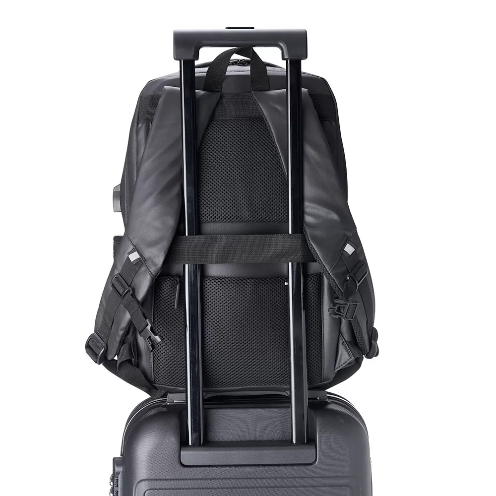 Mochila Couro Sintético USB 20 Litros Personalizada