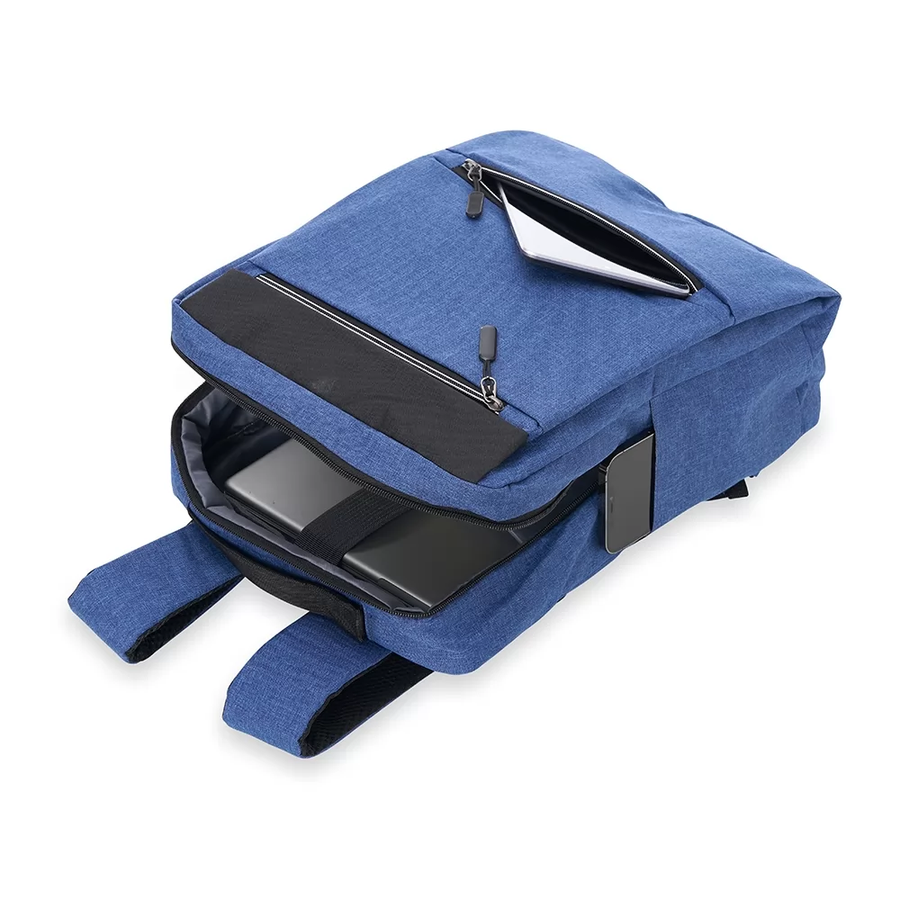 Mochila de Nylon USB 18L Personalizada