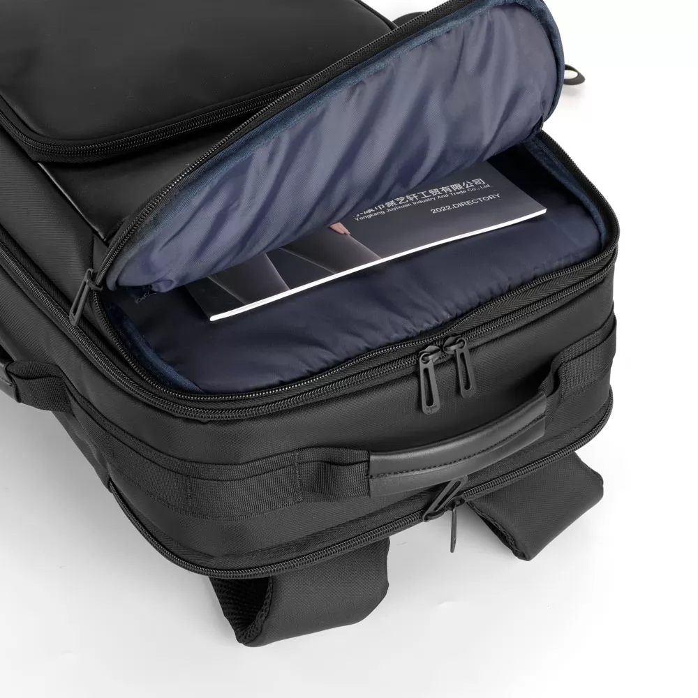 Mochila de Poliéster USB 27 Litros Personalizada