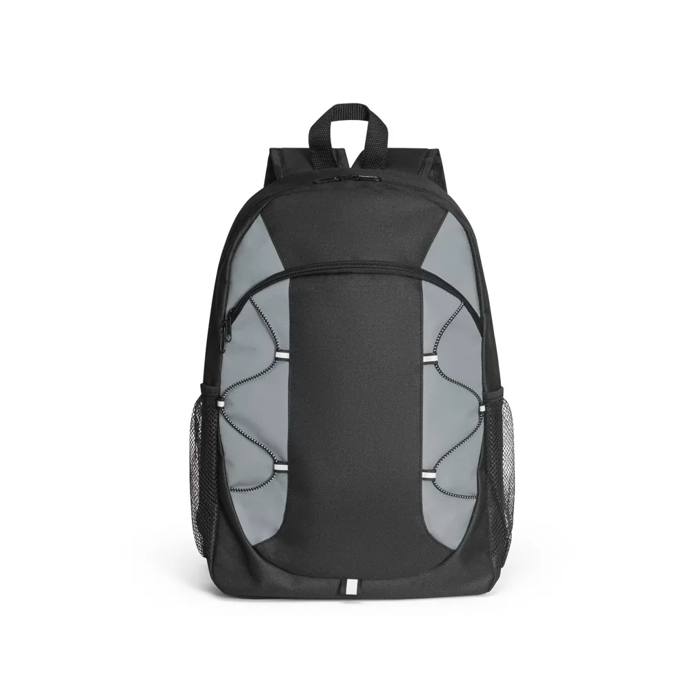 Mochila em 600D com detalhes em ripstop colorido Personalizada