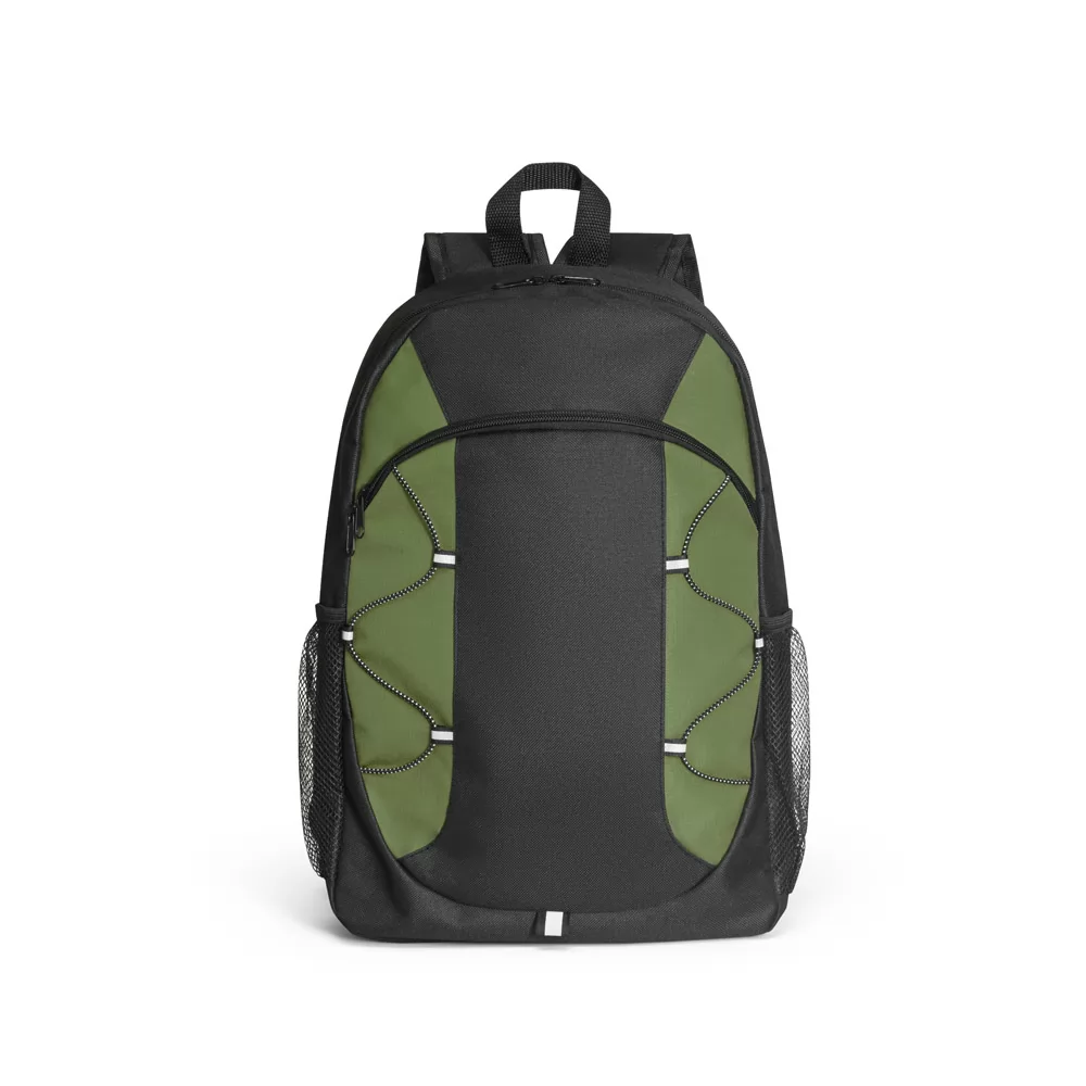 Mochila em 600D com detalhes em ripstop colorido Personalizada