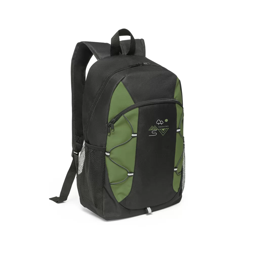 Mochila em 600D com detalhes em ripstop colorido Personalizada