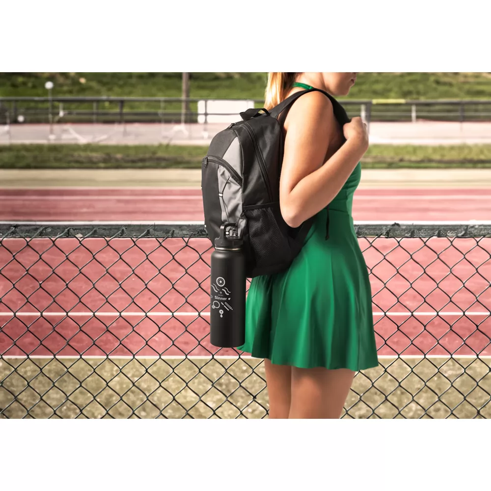 Mochila em 600D com detalhes em ripstop colorido Personalizada