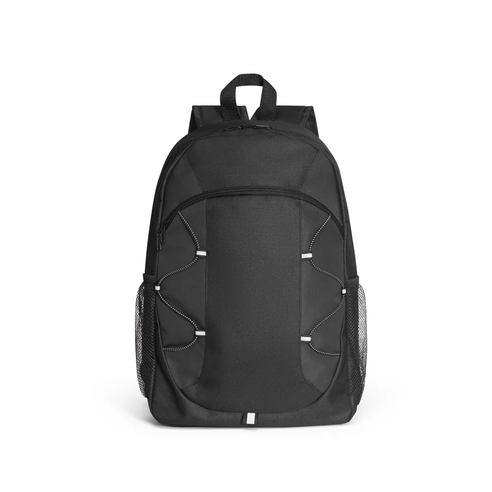 Mochila em 600D com detalhes em ripstop colorido Personalizada