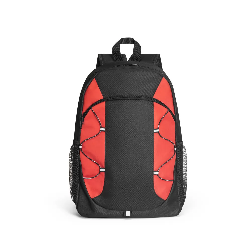 Mochila em 600D com detalhes em ripstop colorido Personalizada