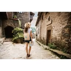 Mochila em juco Personalizada