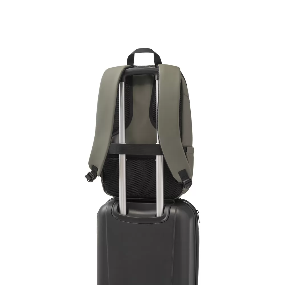 Mochila para notebook em poliéster reciclado (100% rPET) Personalizada