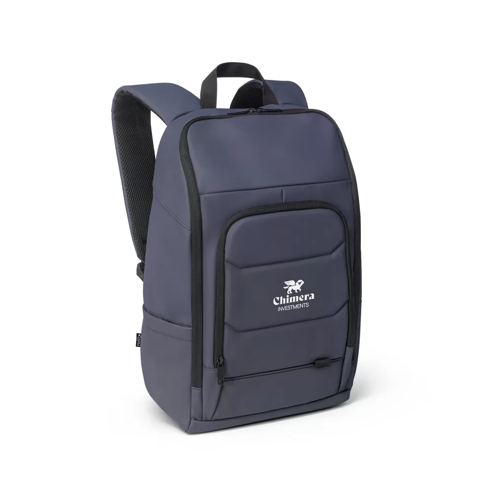 Mochila para notebook em poliéster reciclado (100% rPET) Personalizada
