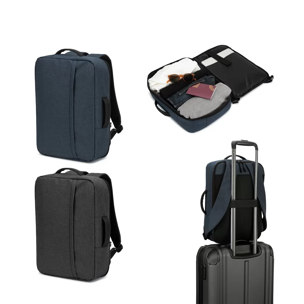 Mochila Porta Notebook 15,3 Polegadas em Poliéster Reciclado Personalizada