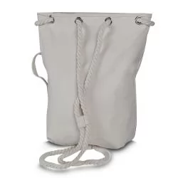 Mochila Saco em Algodão Cru Personalizada