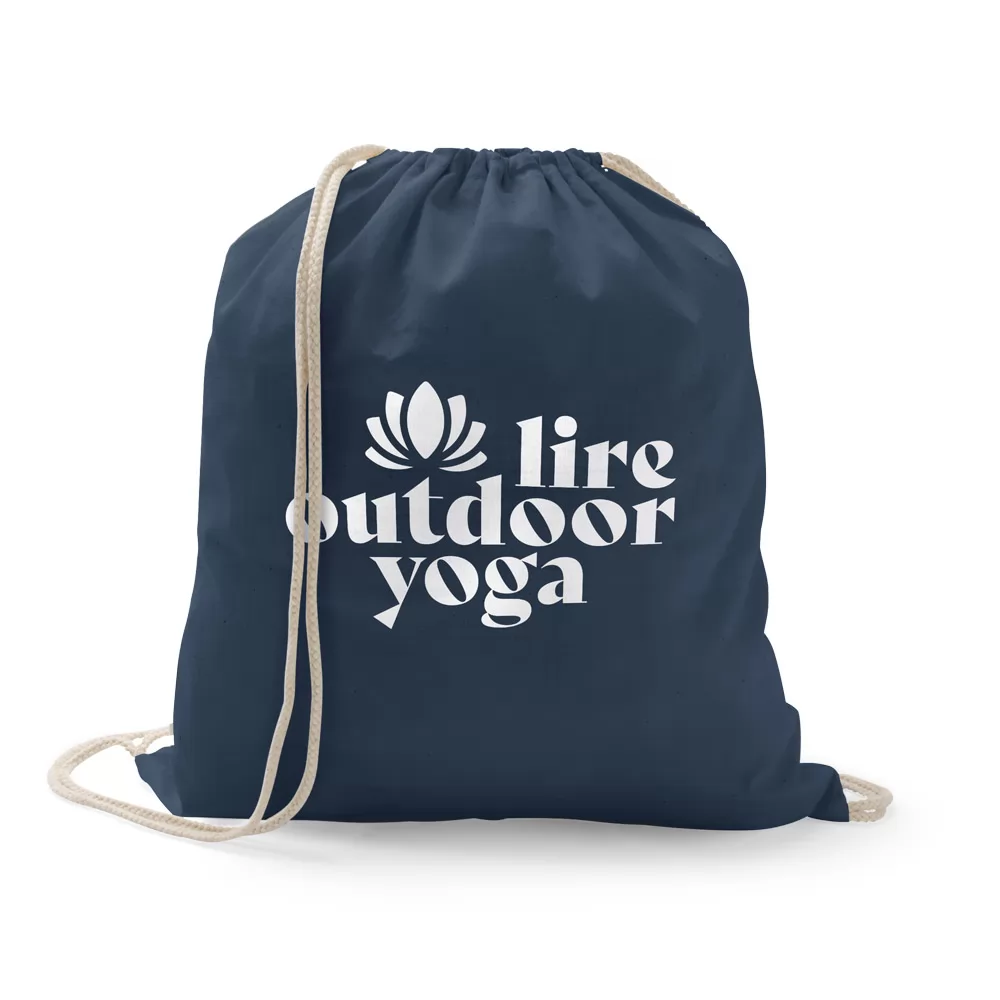 Mochila Saco em Algodão Reciclado Personalizada