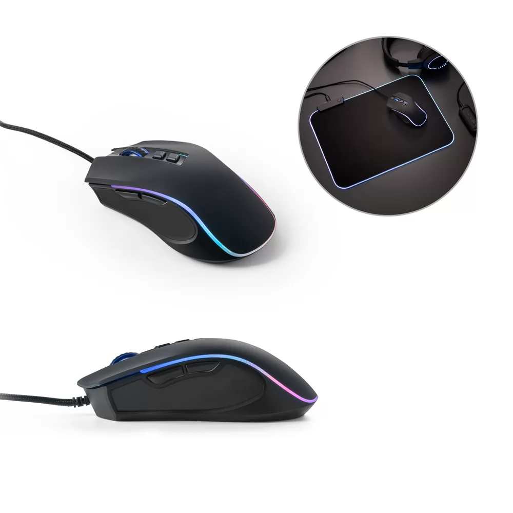 Mouse para jogos em ABS com Led RGB Personalizado