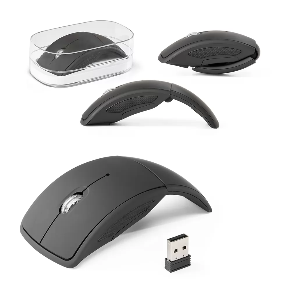 Mouse wireless dobrável em ABS Personalizado