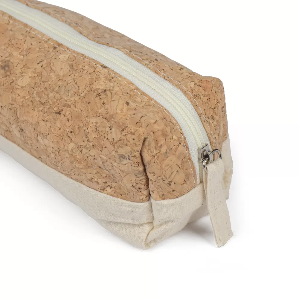 Necessaire em Algodão e Cortiça Personalizado