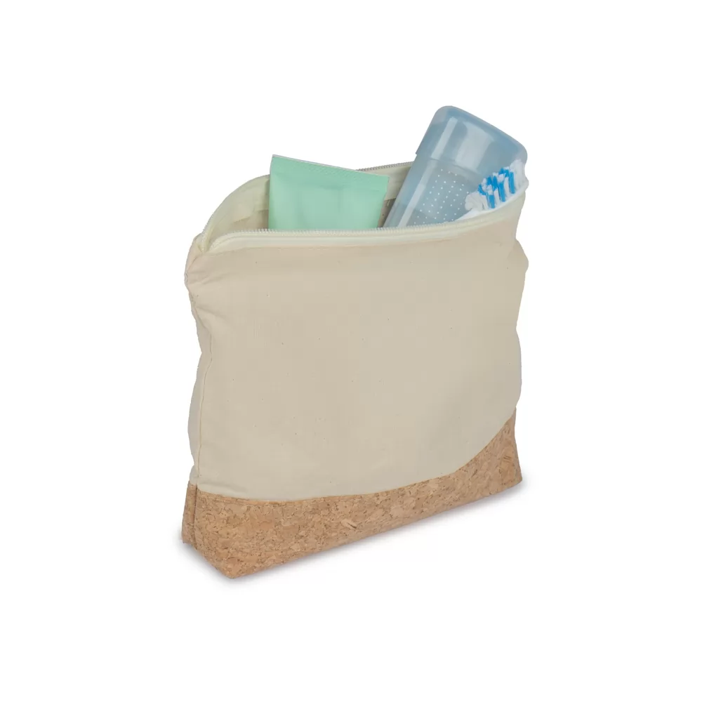 Necessaire em Algodão e Cortiça Personalizado