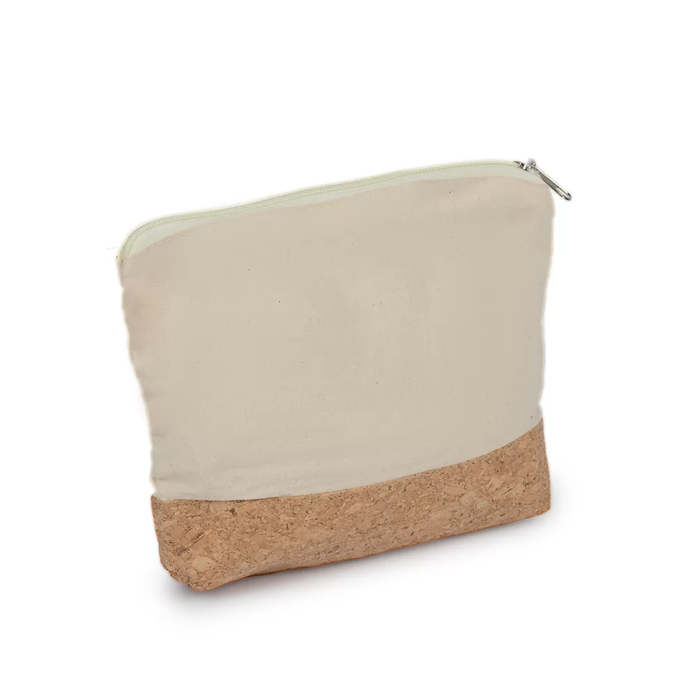 Necessaire em Algodão e Cortiça Personalizado