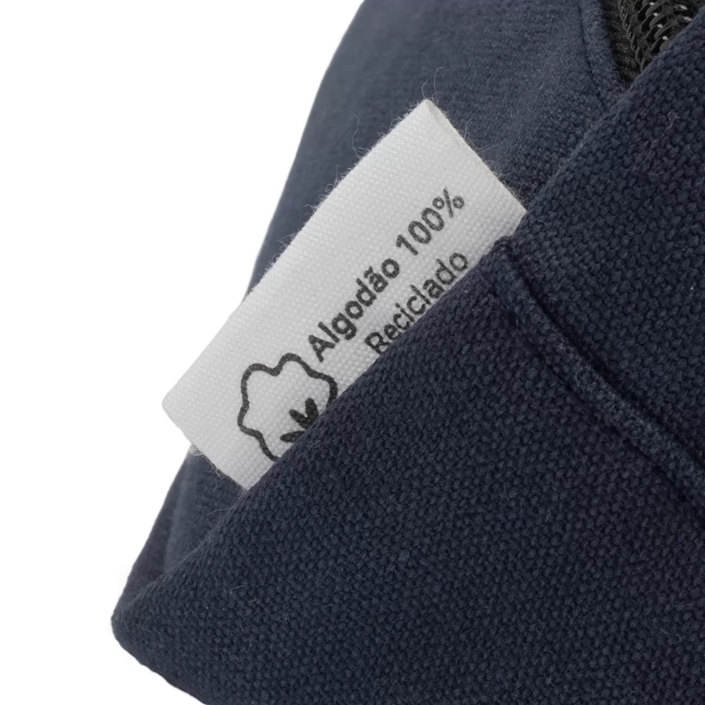 Necessaire em algodão reciclado Personalizado