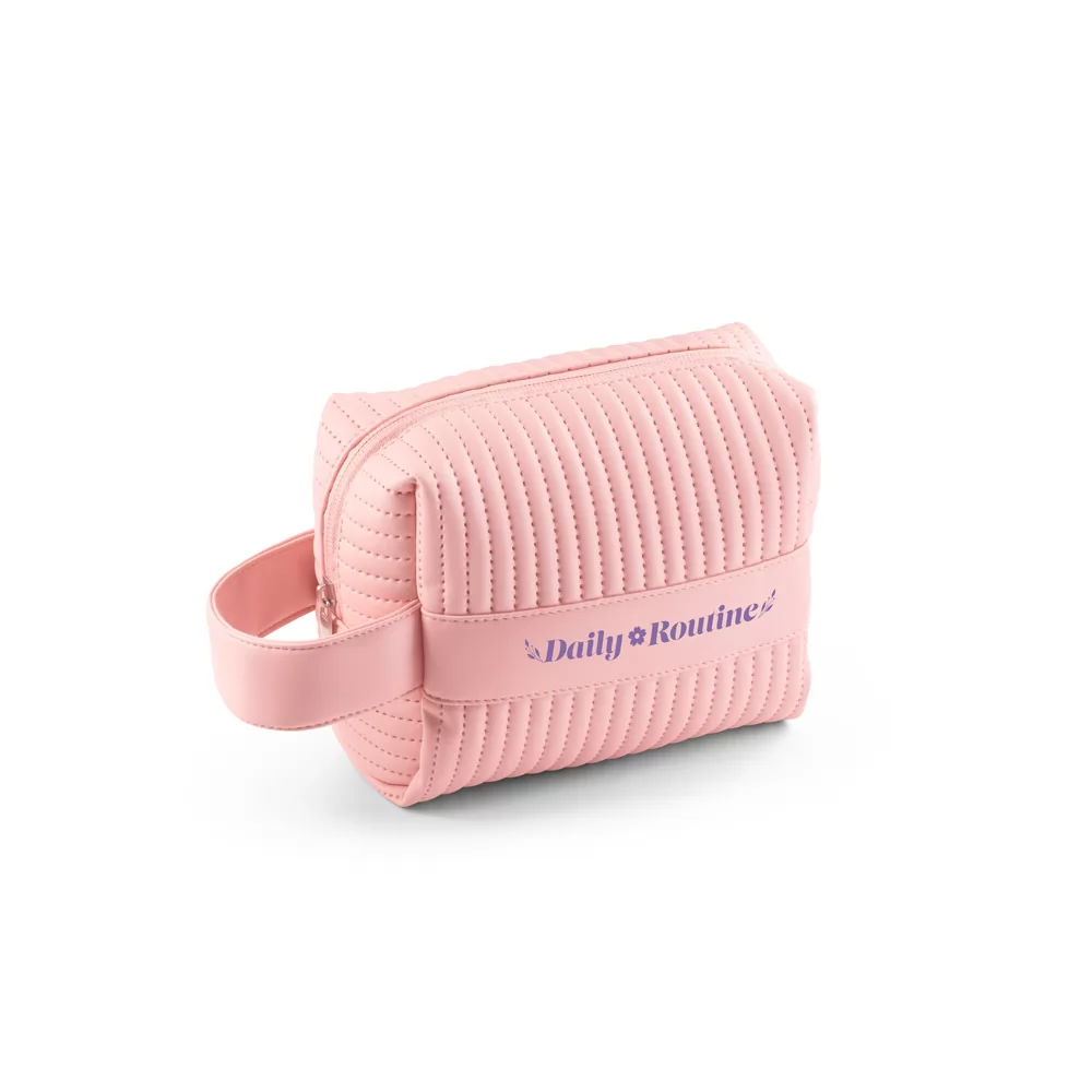 Nécessaire em PU% (21% de PU reciclado e 30% de poliéster reciclado) Personalizado