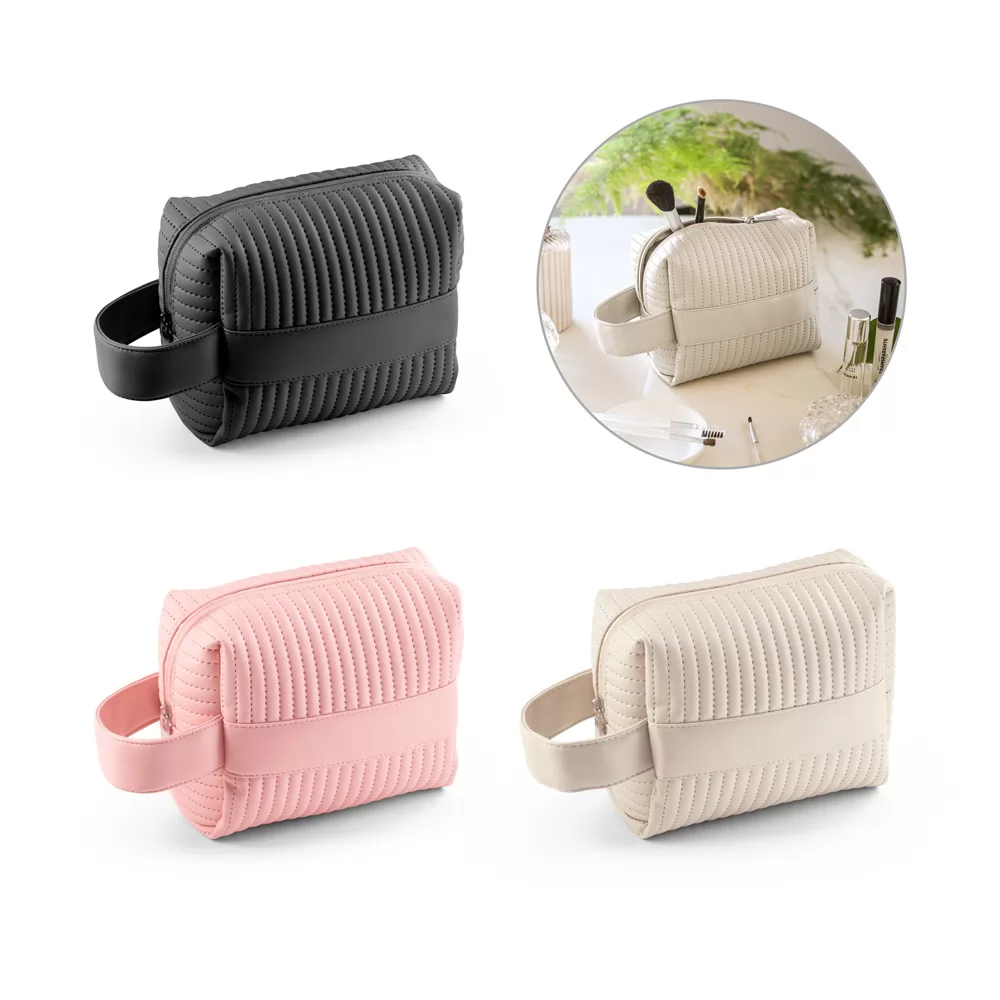 Nécessaire em PU% (21% de PU reciclado e 30% de poliéster reciclado) Personalizado