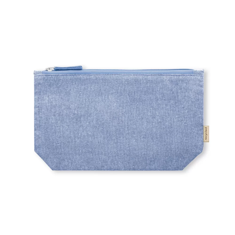 Nécessaire multifunções em 70% algodão reciclado e 30% poliéster reciclado Personalizado