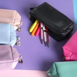 Necessaire PU impermeável Personalizado