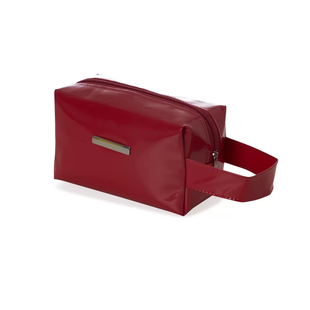 Necessaire Vinil Impermeável com Plaquinha Personalizado