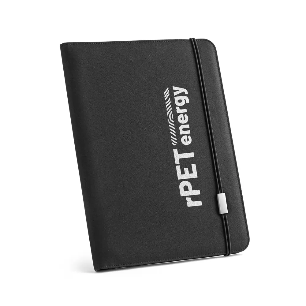 Pasta A4 em Poliéster 100% Reciclado Personalizada