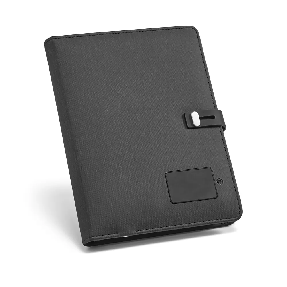 Pasta A5 com Carregador Portátil Personalizada