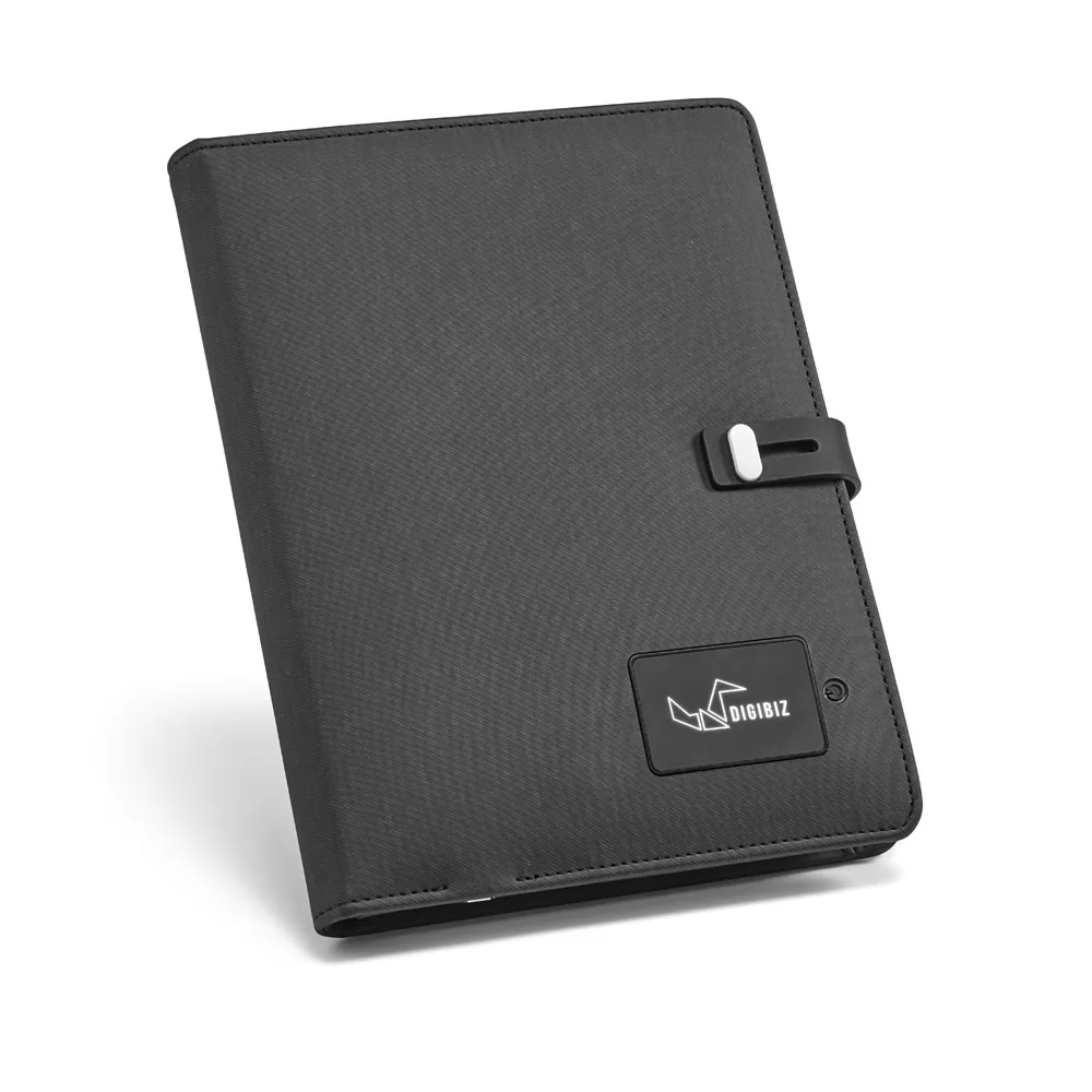 Pasta A5 com Carregador Portátil Personalizada