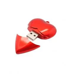 Pen Drive Coração Personalizado  Pen Drive Coração Personalizado