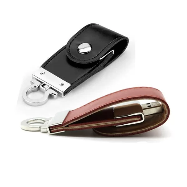 Pen Drive de Couro 8 GB Personalizado