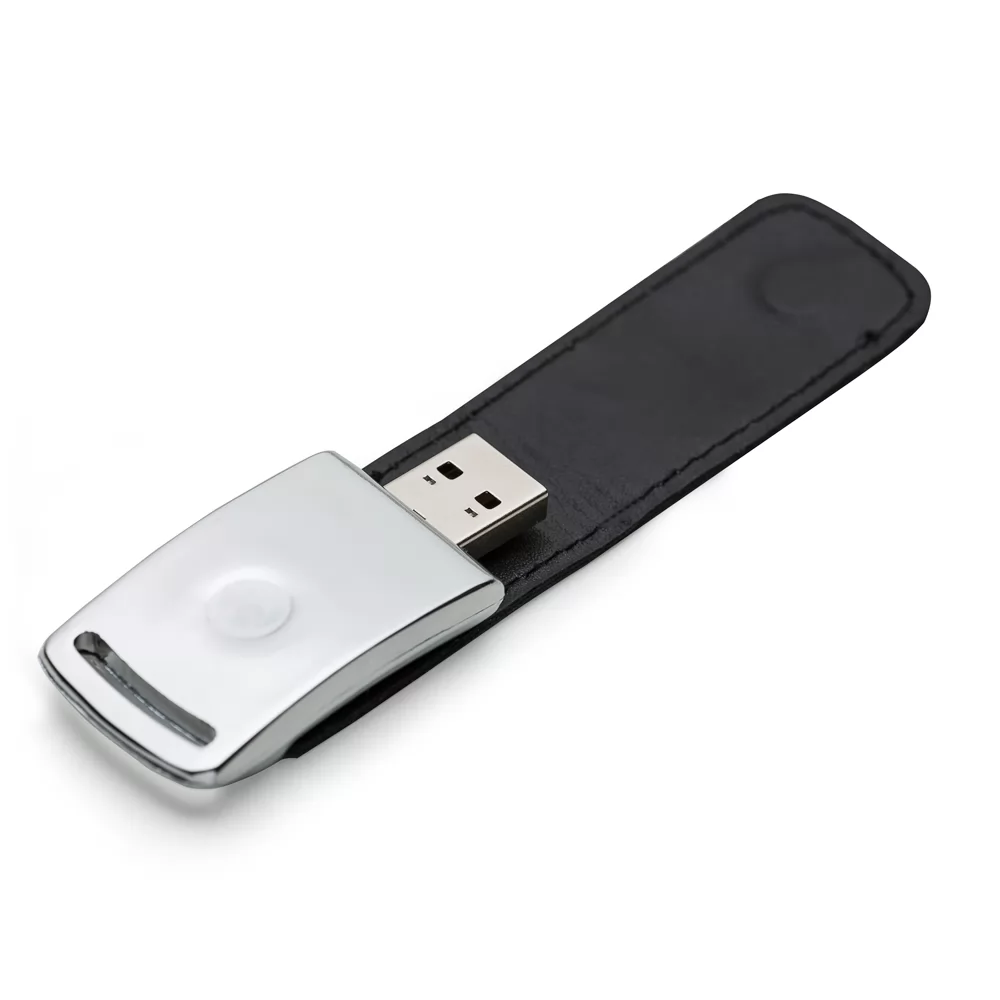 PEN DRIVE DE COURO 8GB Personalizado