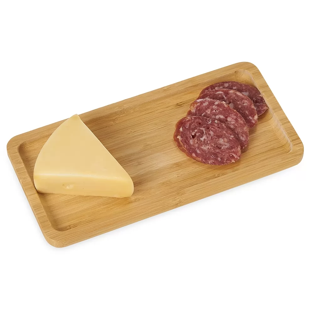 Petisqueira de Bambu 26 x 13 Personalizada