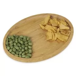 Petisqueira de Bambu 28,5 X 20,5 Personalizada 