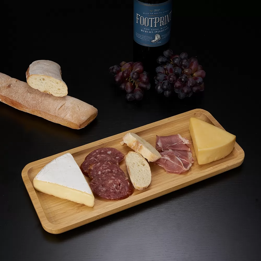 Petisqueira de Bambu 30 x 15 Personalizada