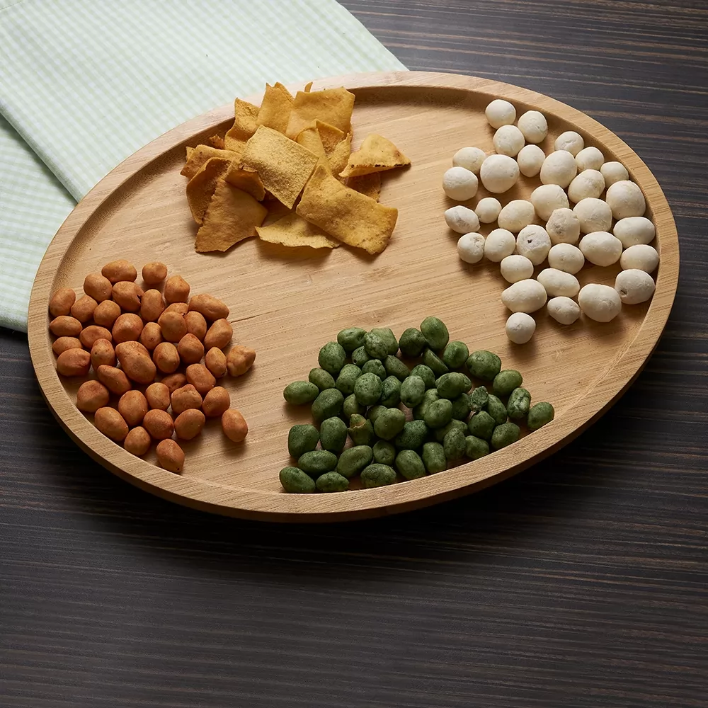 Petisqueira de Bambu 33 x 25 Personalizada