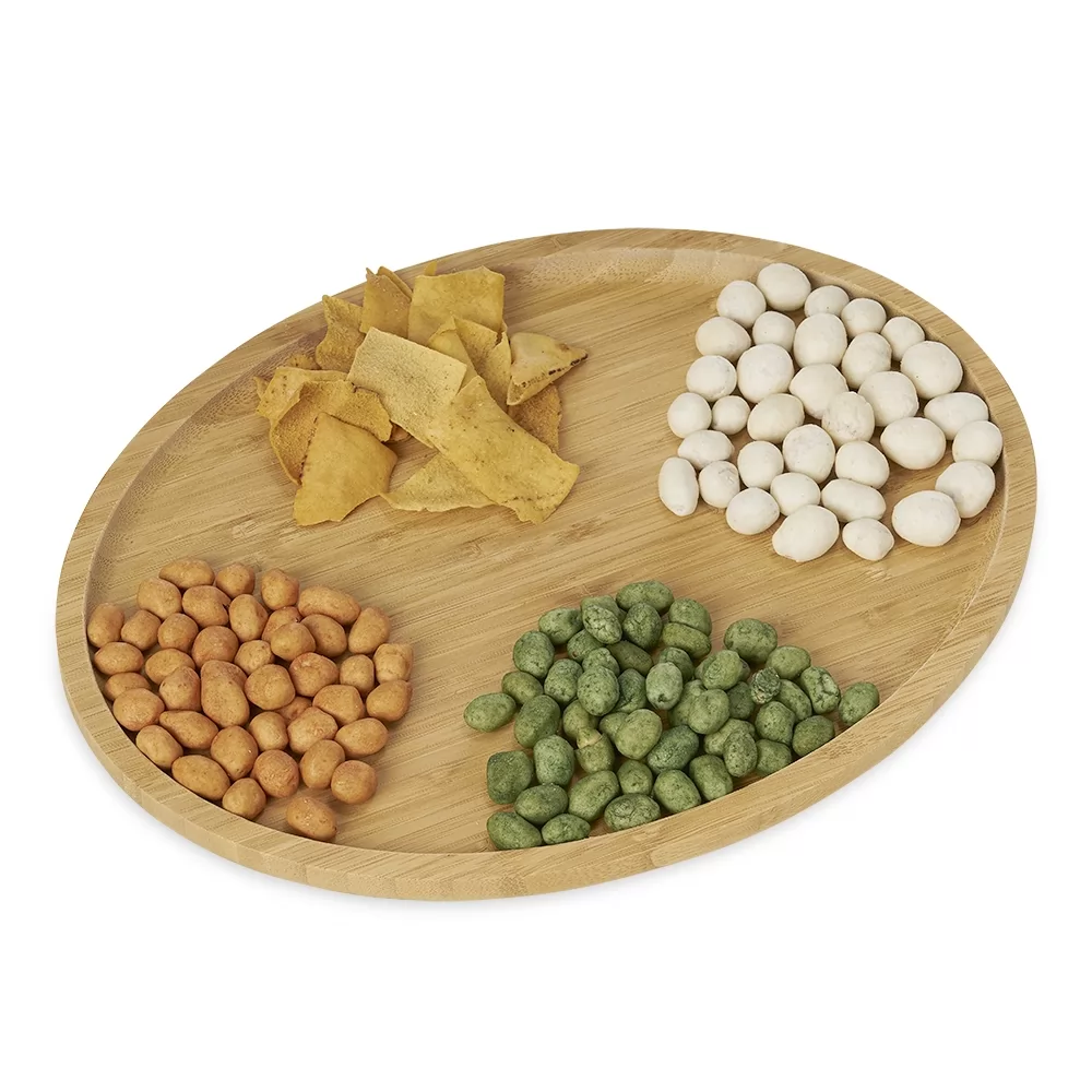 Petisqueira de Bambu 33 x 25 Personalizada