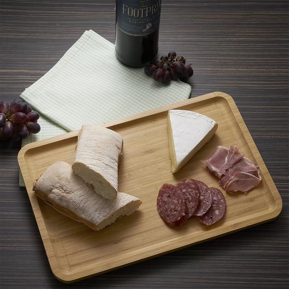 Petisqueira de Bambu 36 x 24 Personalizada