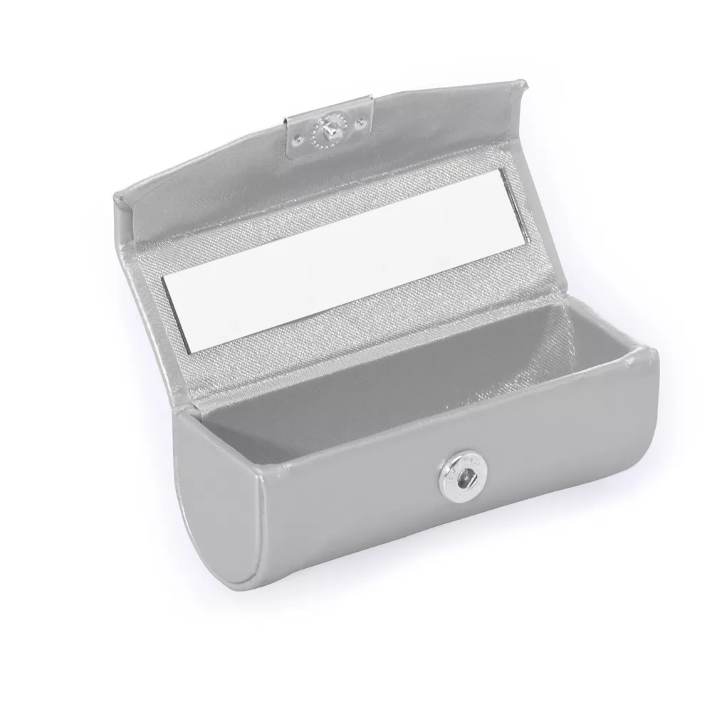 Porta Batom Couro Sintético Personalizada