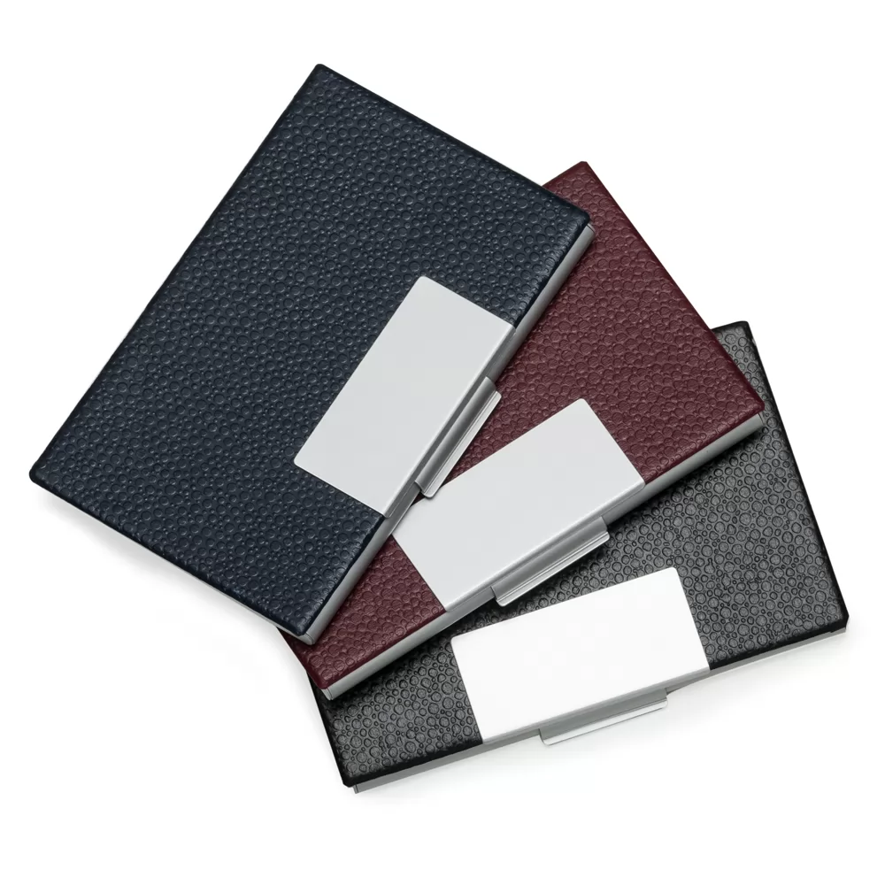 Porta Cartão de Couro Personalizada