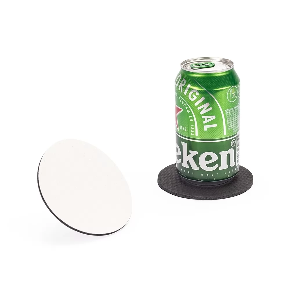 Porta Copos de Couro Sintético Personalizada