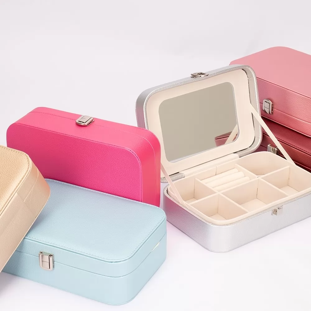 Porta-Joias com Espelho Personalizadas