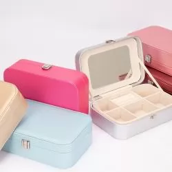 Porta-Joias com Espelho Personalizadas Porta-Joias com Espelho Personalizadas