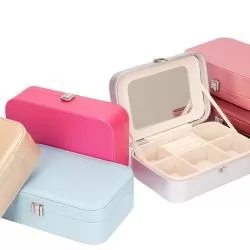Porta-Joias com Espelho Personalizadas Porta-Joias com Espelho Personalizadas