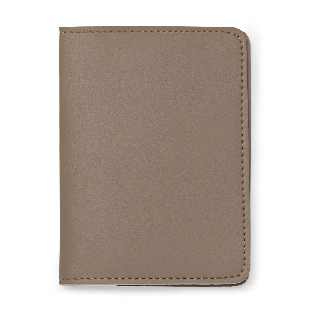 Porta Passaporte Bidins em Couro Sintético Personalizada