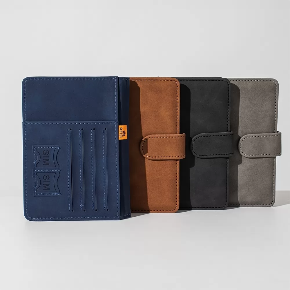 Porta Passaporte em Couro Sintético Personalizada