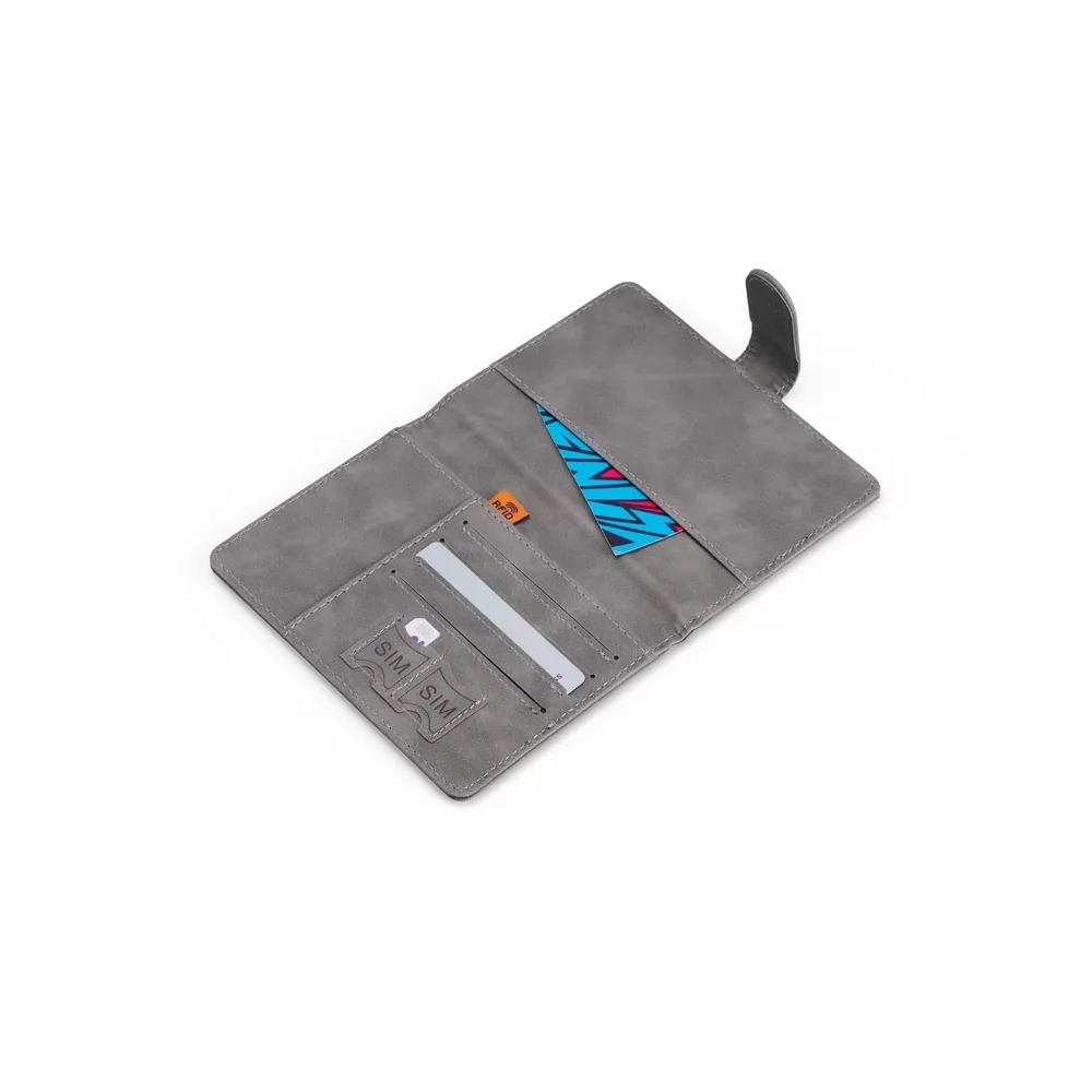 Porta Passaporte em Couro Sintético Personalizada